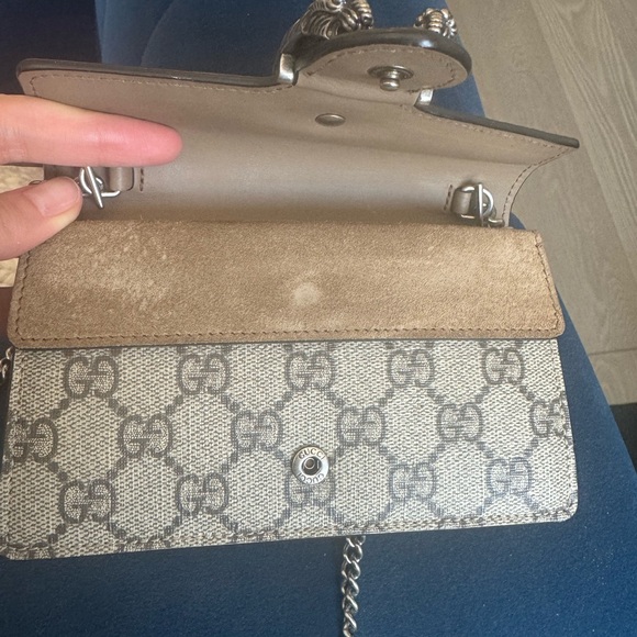 Beige GG Supreme Super Mini Dionysus Bag - Picture 5 of 5
